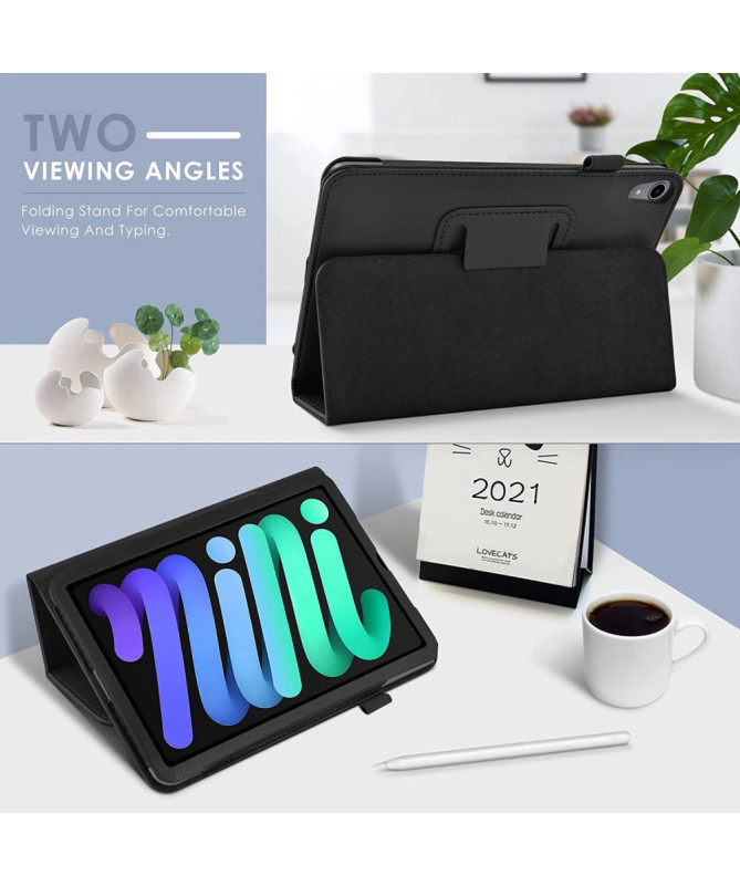 Étui iPad mini (2024)/(2021) Style Folio Pliable