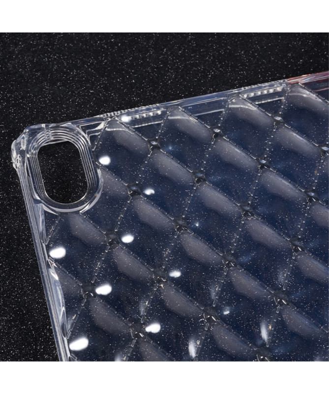 Coque iPad mini (2024/2021) Texture Diamant avec Protection Anti-Choc