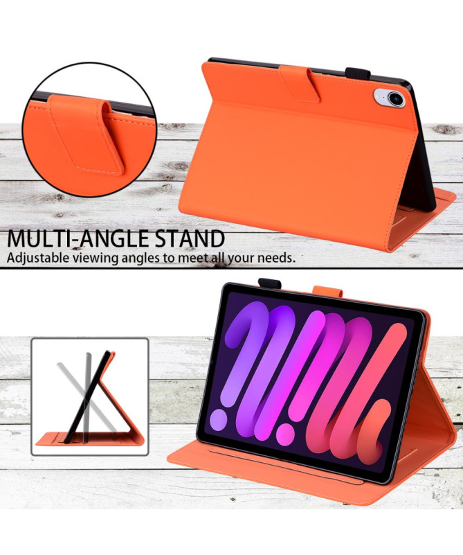 Housse iPad mini (2024/2021) Orange Grenouille