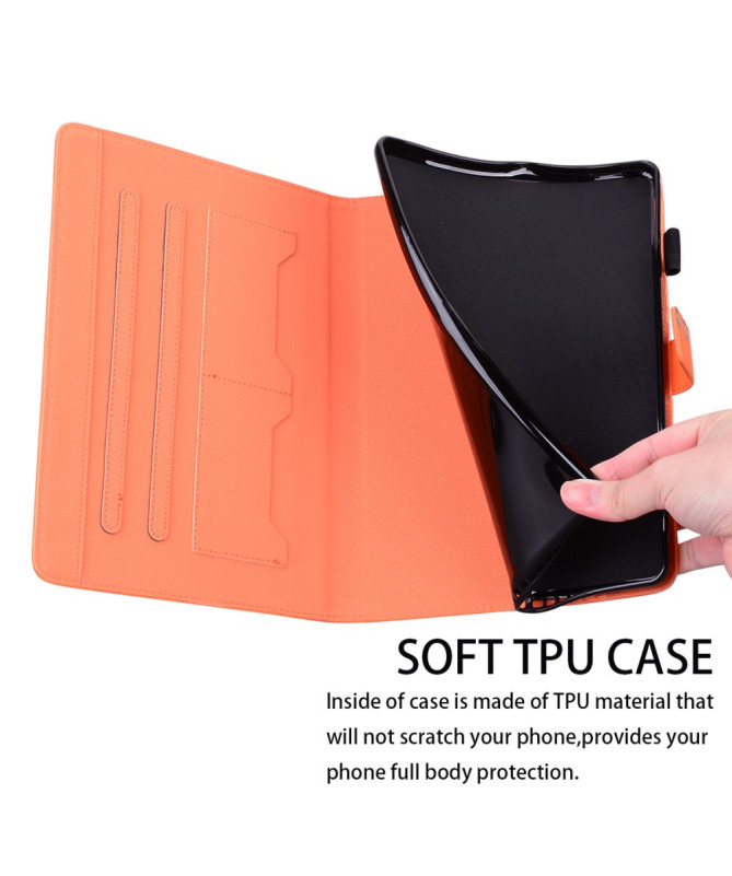 Housse iPad mini (2024/2021) Orange Grenouille