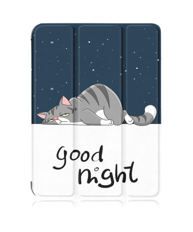 Étui iPad mini (2024) / mini (2021) Cozy Cat Good Night