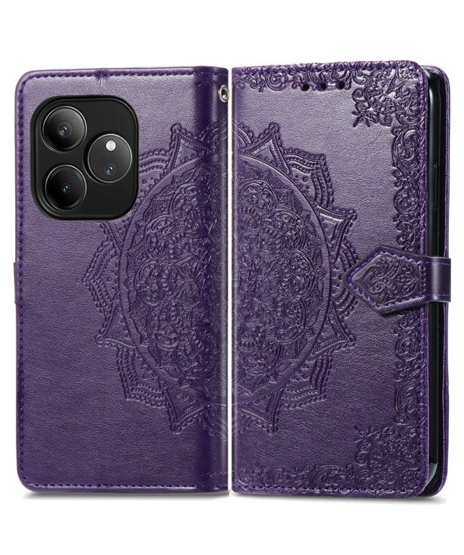 Housse Realme GT 6 5G / GT 6T 5G Mandala Rétro