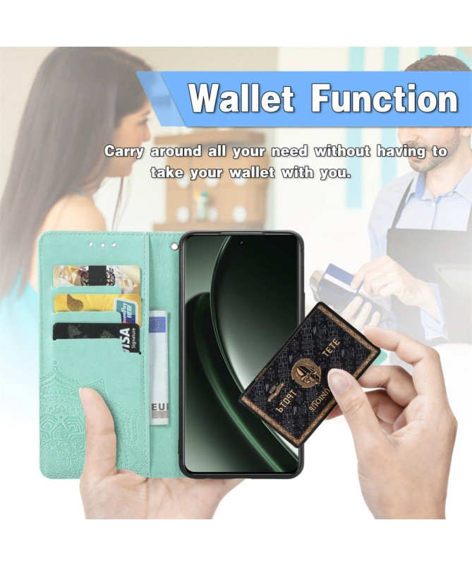 Housse Realme GT 6 5G / GT 6T 5G Mandala Rétro