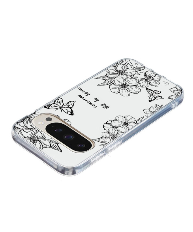 Coque Google Pixel 9 Pro XL artistique "Tomorrow Will Be Better"