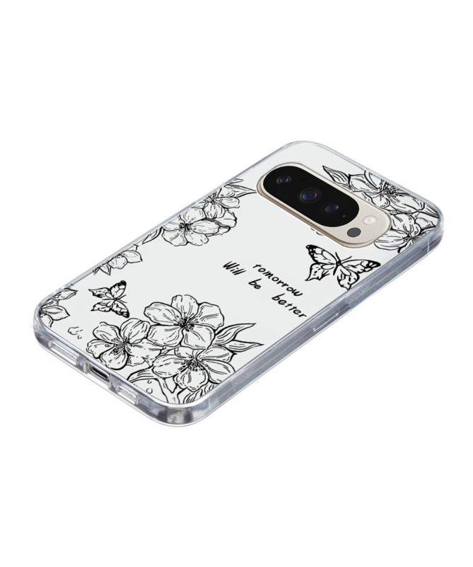 Coque Google Pixel 9 Pro XL artistique "Tomorrow Will Be Better"