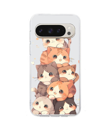 Coque Google Pixel 9 Pro XL chatons mignons