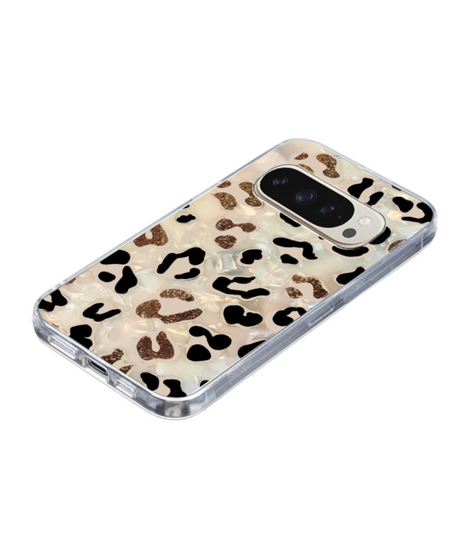 Coque Google Pixel 9 Pro XL léopard stylisée