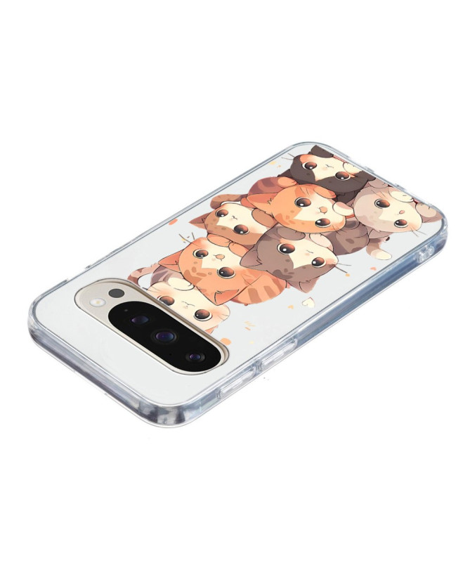 Coque Google Pixel 9 / 9 Pro chatons mignons