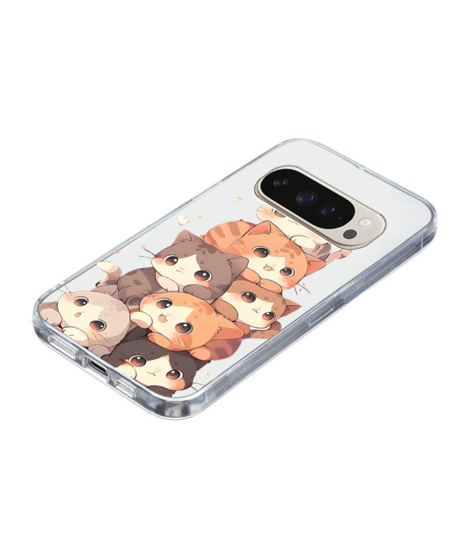 Coque Google Pixel 9 / 9 Pro chatons mignons