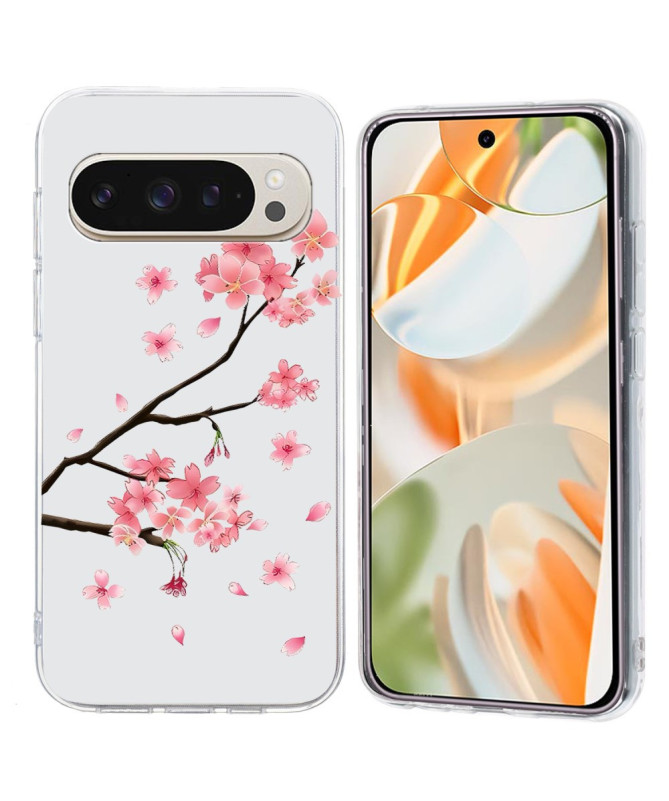 Coque Google Pixel 9 / 9 Pro branches fleuries