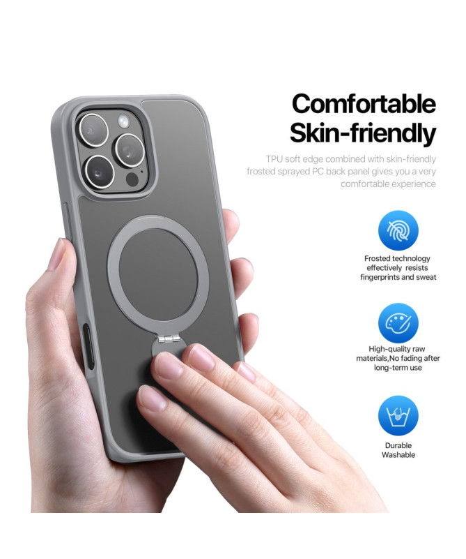 Coque iPhone 16 Pro Yind Series avec support magnétique