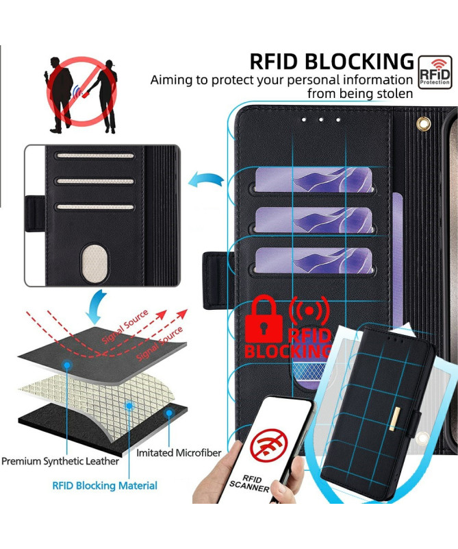 Housse Motorola Edge 50 Fusion à lanière Silvana