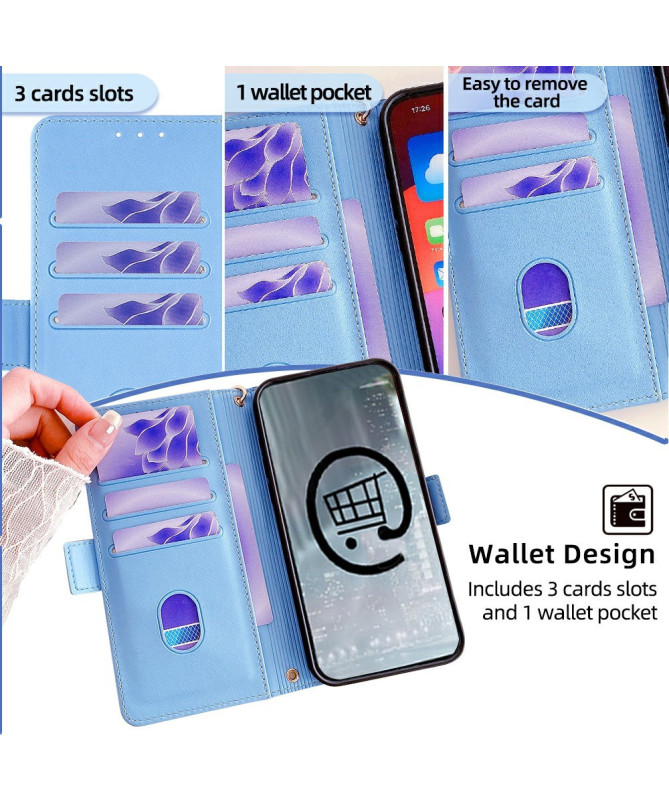 Housse Motorola Edge 50 Fusion à lanière Silvana