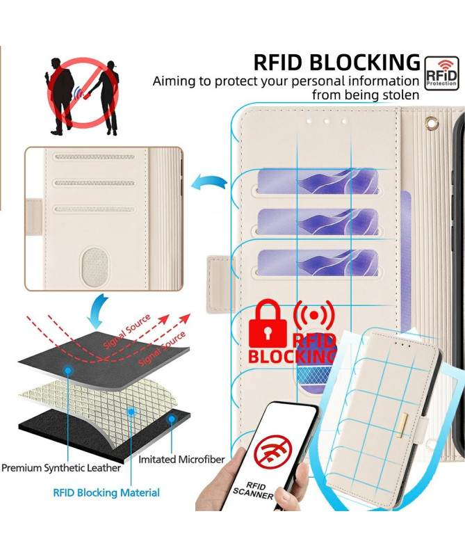 Housse Motorola Edge 50 Fusion à lanière Silvana