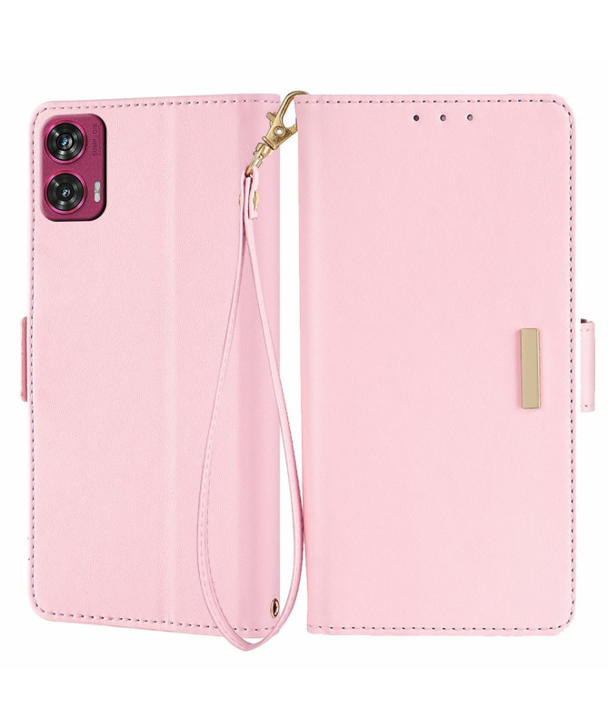 Housse Motorola Edge 50 Fusion à lanière Silvana