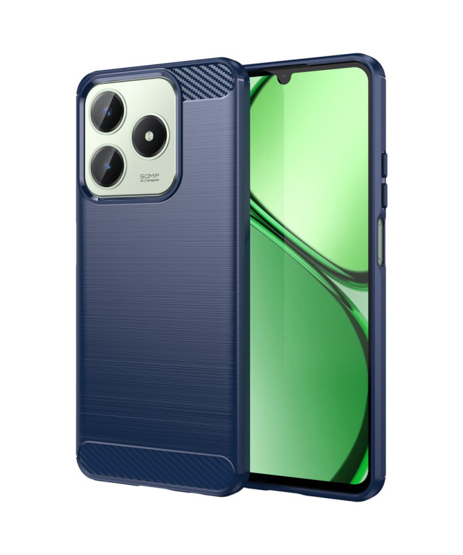 Coque Realme C61 - Finition Carbone Brossée