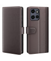 Étui Motorola Edge 50 Neo portefeuille en cuir premium