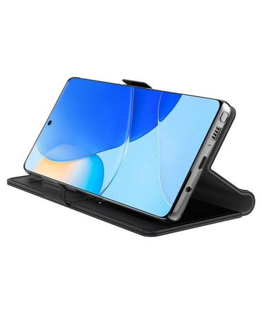 Housse Motorola Edge 50 Neo à Rabat avec Miroir Bleu marine - photo 7