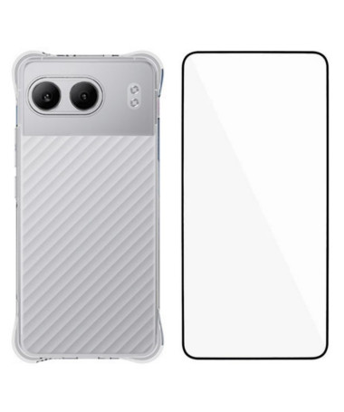 SKYDDGLAS - Coque et Verre Trempé pour OnePlus Nord 4