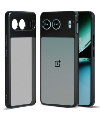 Coque OnePlus Nord 4 transparente noire mate