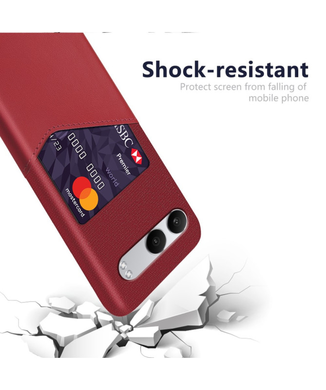 TÄCKA - Coque OnePlus Nord 4 Texture Tissu et Porte-carte