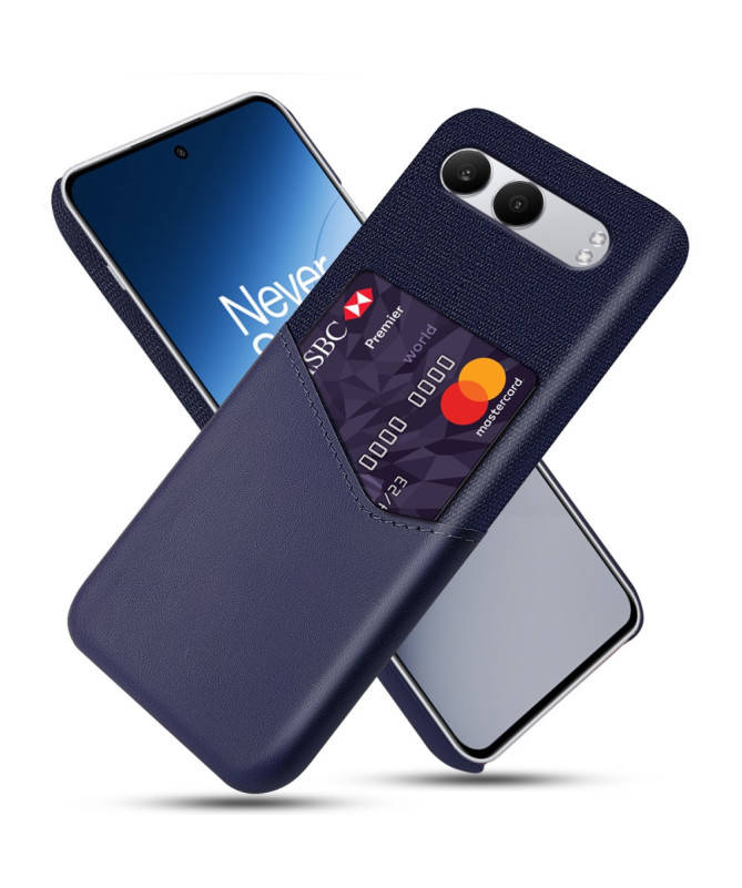 TÄCKA - Coque OnePlus Nord 4 Texture Tissu et Porte-carte