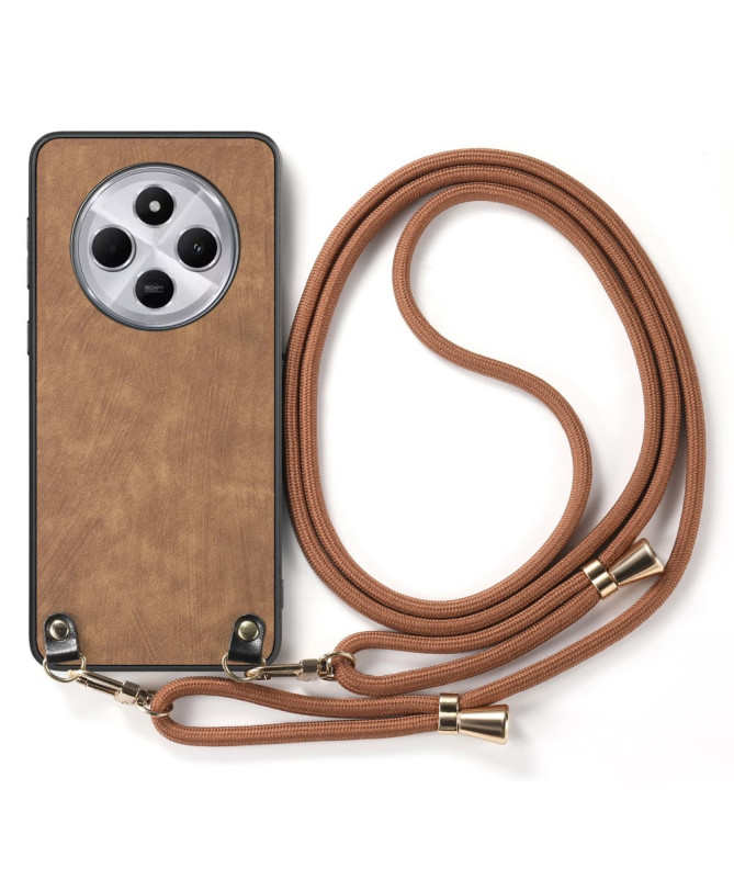CORDOLUX - Coque Xiaomi Redmi 14C / Poco C75 avec Cordon