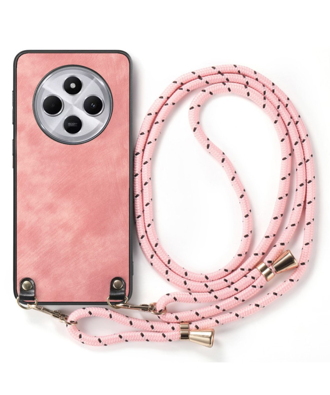 CORDOLUX - Coque Xiaomi Redmi 14C / Poco C75 avec Cordon