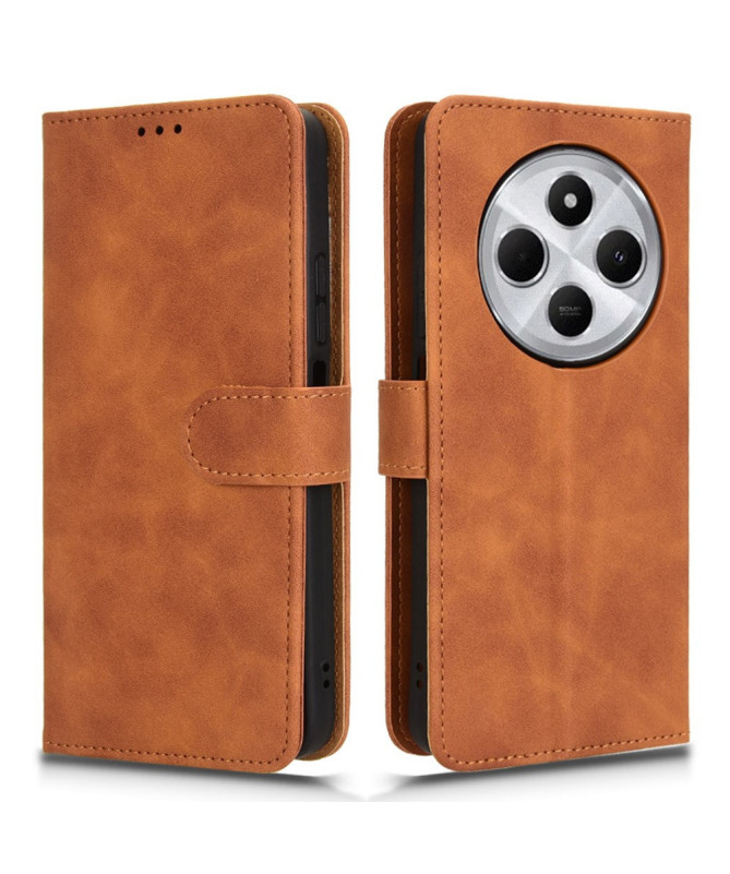 CLASSICO - Étui Xiaomi Redmi 14C / Poco C75 Portefeuille en Cuir