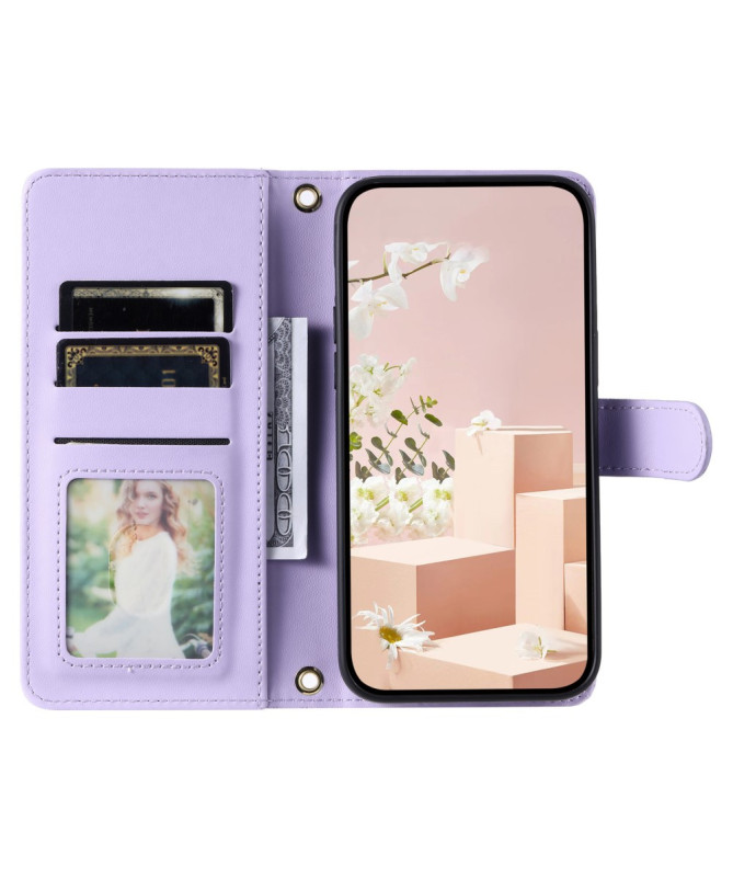 CHICQUILTE - Housse Xiaomi Redmi 14C / Poco C75 Portefeuille avec Band