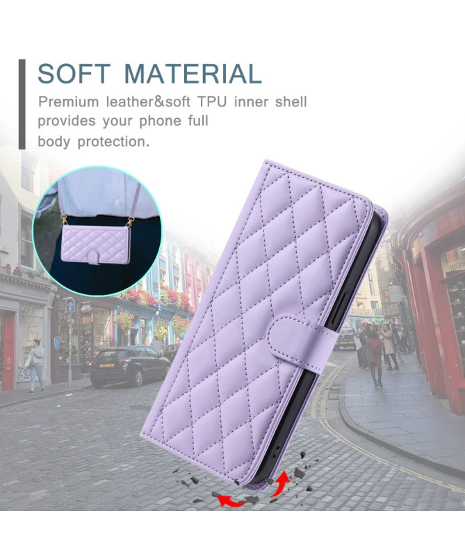 CHICQUILTE - Housse Xiaomi Redmi 14C / Poco C75 Portefeuille avec Band