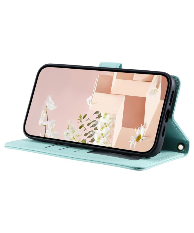 CHICQUILTE - Housse Xiaomi Redmi 14C / Poco C75 Portefeuille avec Band