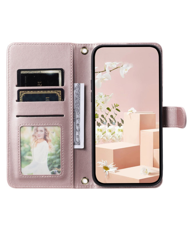 CHICQUILTE - Housse Xiaomi Redmi 14C / Poco C75 Portefeuille avec Band