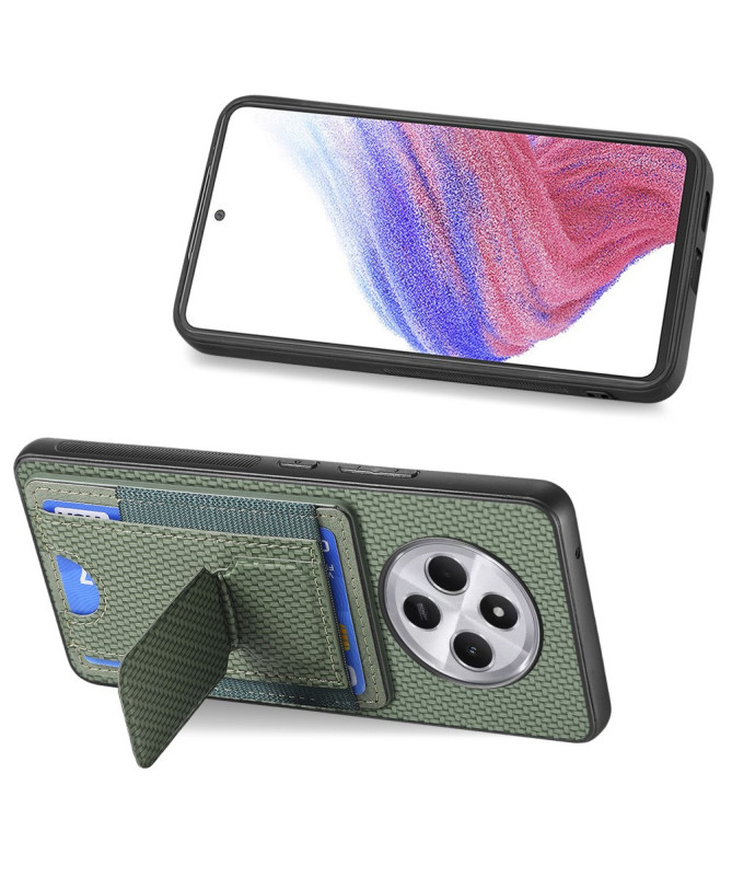 CARDYON - Coque Xiaomi Redmi 14C / Poco C75 avec Porte-Cartes et Suppo