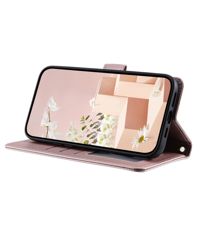 CHICQUILTE - Housse Xiaomi Redmi 14C / Poco C75 Portefeuille avec Band