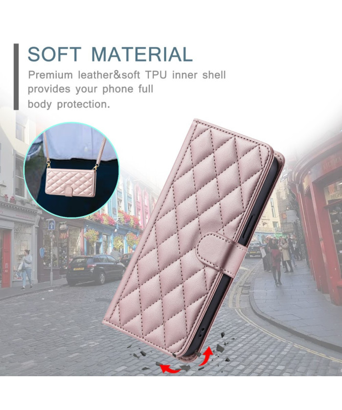 CHICQUILTE - Housse Xiaomi Redmi 14C / Poco C75 Portefeuille avec Band