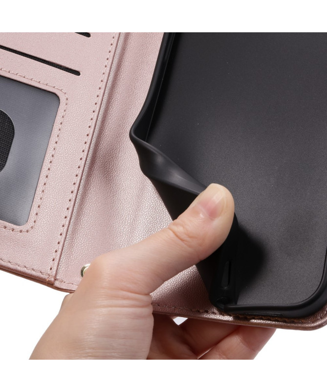 CHICQUILTE - Housse Xiaomi Redmi 14C / Poco C75 Portefeuille avec Band