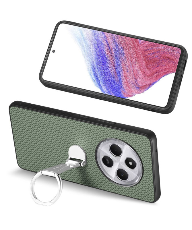 CARBOPRIME - Coque Xiaomi Redmi 14C / Poco C75 avec Support Anneau