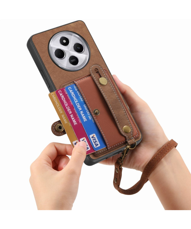 VINTAGIO - Coque Xiaomi Redmi 14C / Poco C75 avec Porte-Cartes et Lani