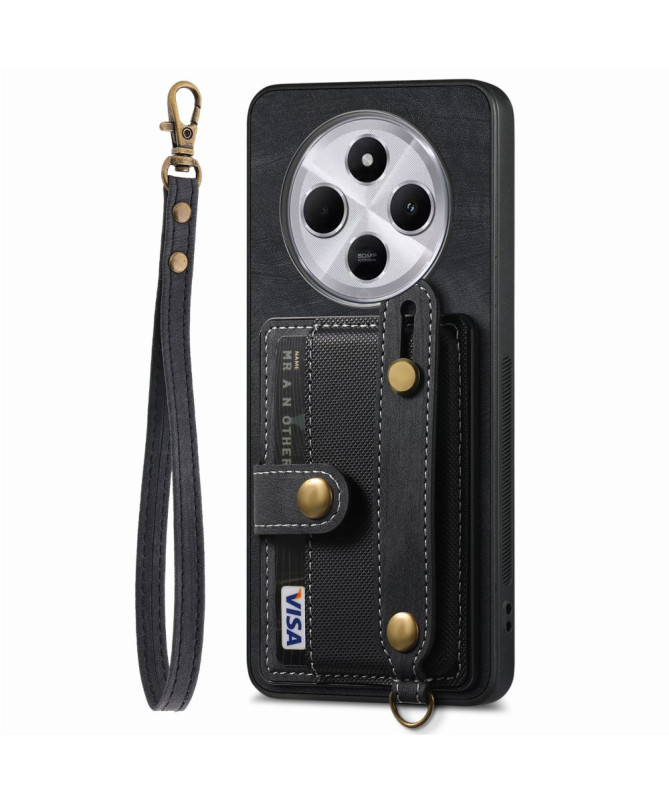 VINTAGIO - Coque Xiaomi Redmi 14C / Poco C75 avec Porte-Cartes et Lani