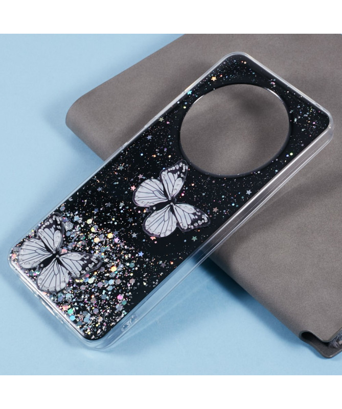 FLÄRLA - Coque Xiaomi Redmi 14C / Poco C75 Papillon en Époxy