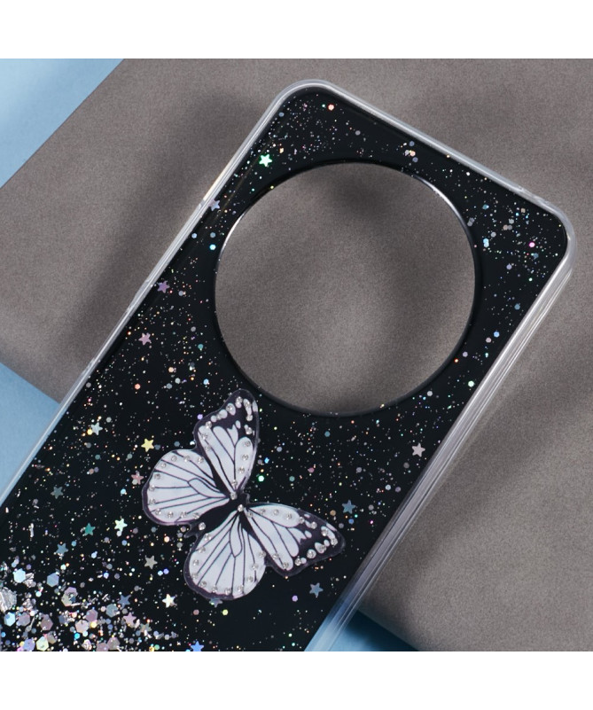 FLÄRLA - Coque Xiaomi Redmi 14C / Poco C75 Papillon en Époxy