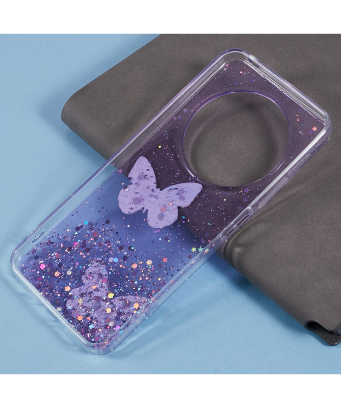 FLÄRLA - Coque Xiaomi Redmi 14C / Poco C75 Papillon en Époxy
