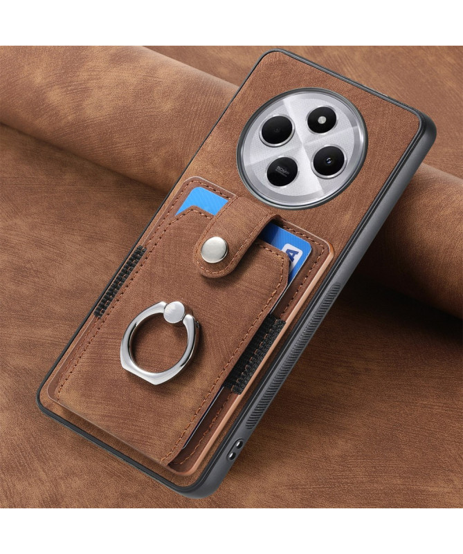 CARTINO - Coque Xiaomi Redmi 14C / Poco C75 avec Fentes et Anneau