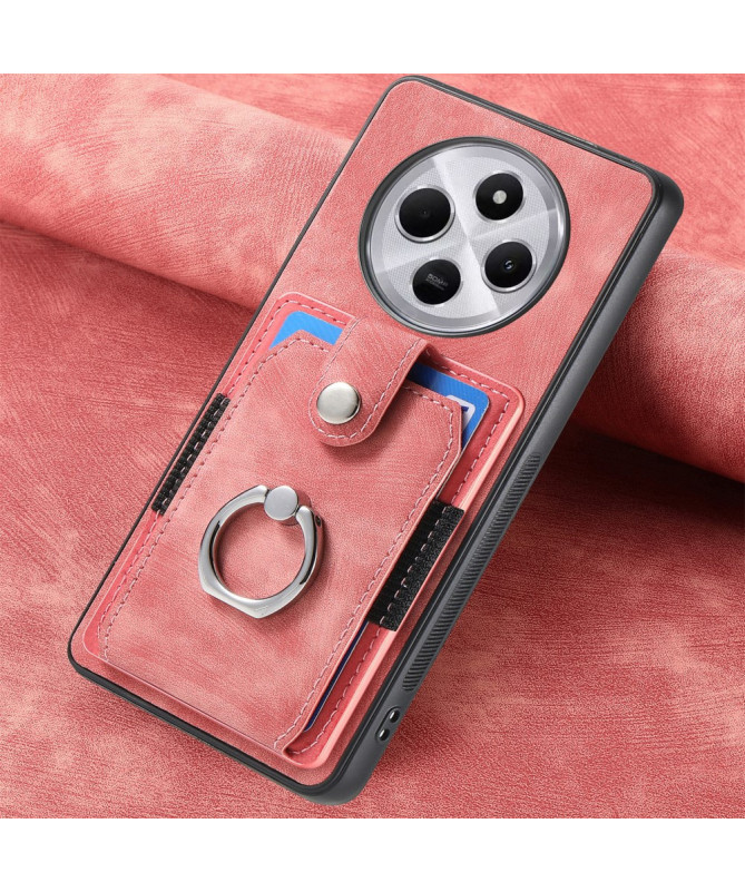 CARTINO - Coque Xiaomi Redmi 14C / Poco C75 avec Fentes et Anneau