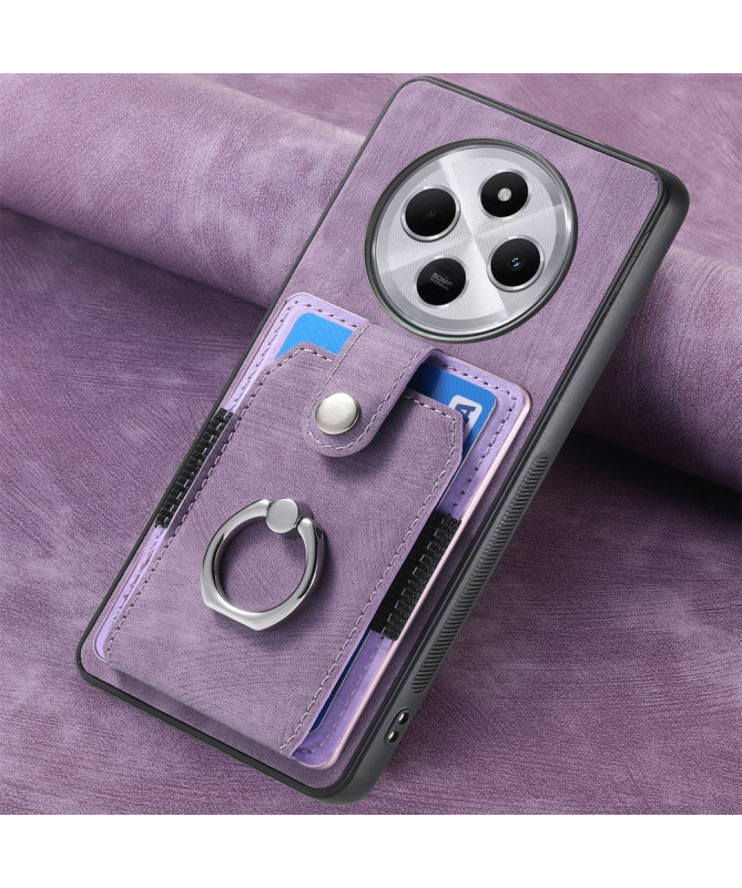 CARTINO - Coque Xiaomi Redmi 14C / Poco C75 avec Fentes et Anneau
