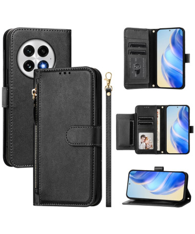 ELEGANTO - Housse OnePlus 13 Portefeuille Multifonction