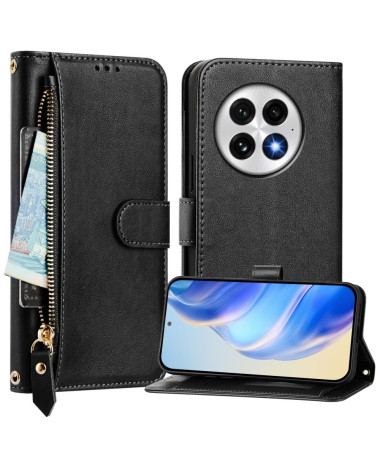 ELEGANTO - Housse OnePlus 13 Portefeuille Multifonction