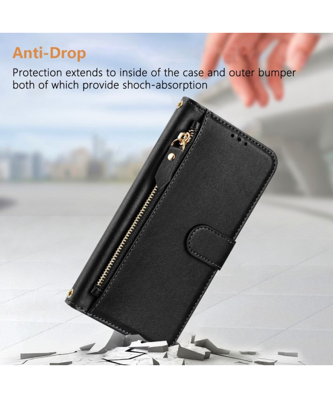 ELEGANTO - Housse OnePlus 13 Portefeuille Multifonction