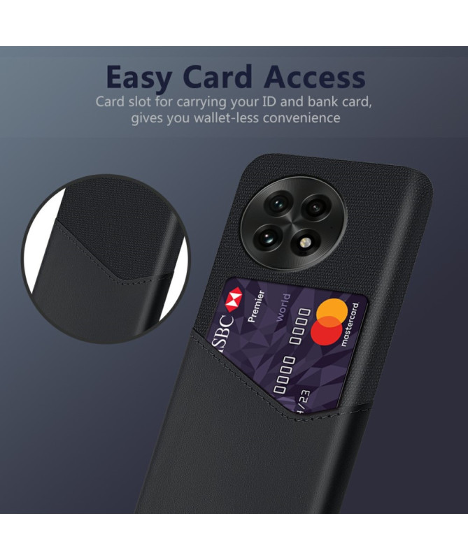 TÄCKA - Coque OnePlus 13 Texture Tissu et Porte-carte